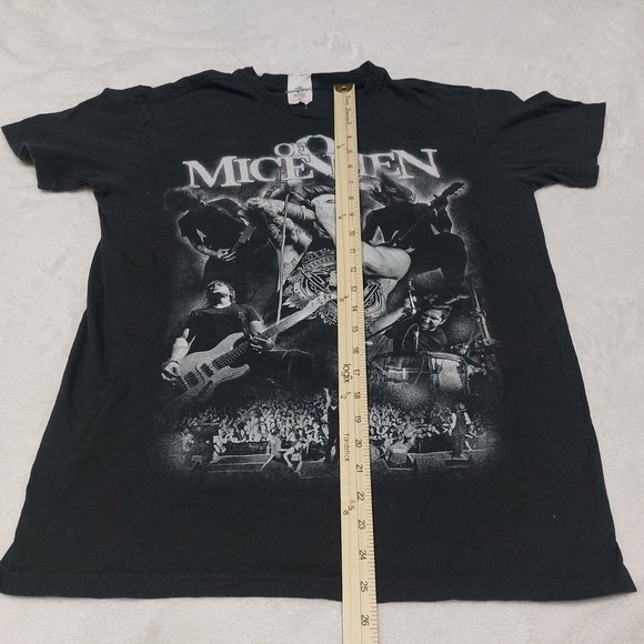 Of Mice And Men, Men's Size Small Short Sleeve Metal Band Tee Graphic T-Shirt - Picture 9 of 10